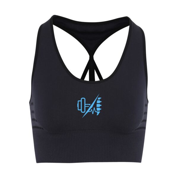 Seamless '3D Fit' Sport Reveal Sports Bra Thumbnail